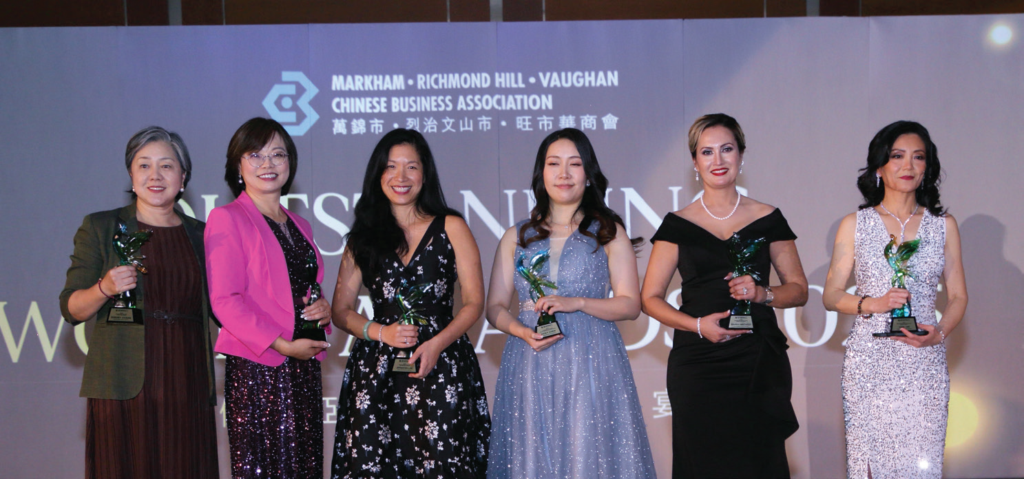 Shara Micucci winning award