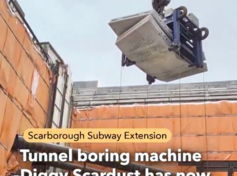 Scarborough Subway Extension Tunnel Boring Machine