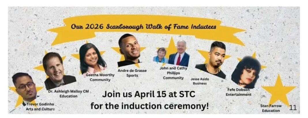 Photographer Trevor Godinho to receive Scarborough Walk of Fame star