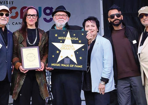 image of artist awarded with Music Walk of Fame