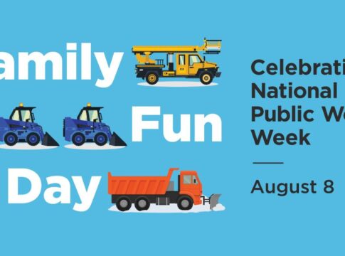 image taken from city of mississauga website showing family fun day touch a truck event
