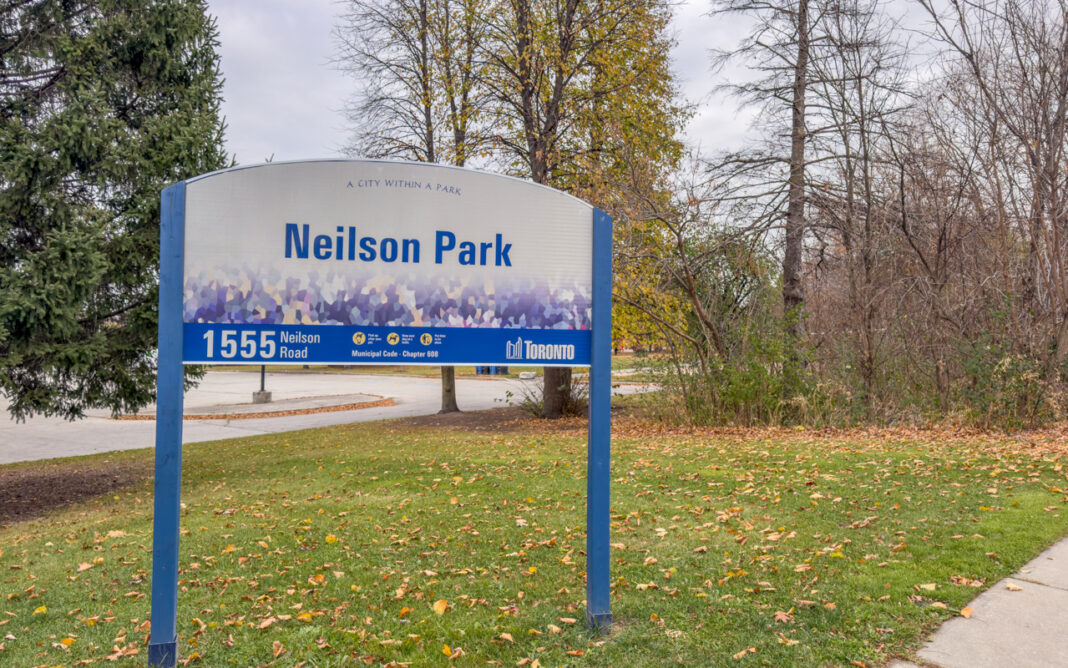 How to enjoy August in Scarborough without breaking the bank Signage at Neilson Park Scarborough