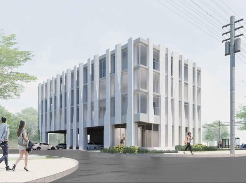 A rendering of the new affordable housing project coming to Winston Churchill Boulevard